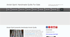 Desktop Screenshot of amishspirit.com